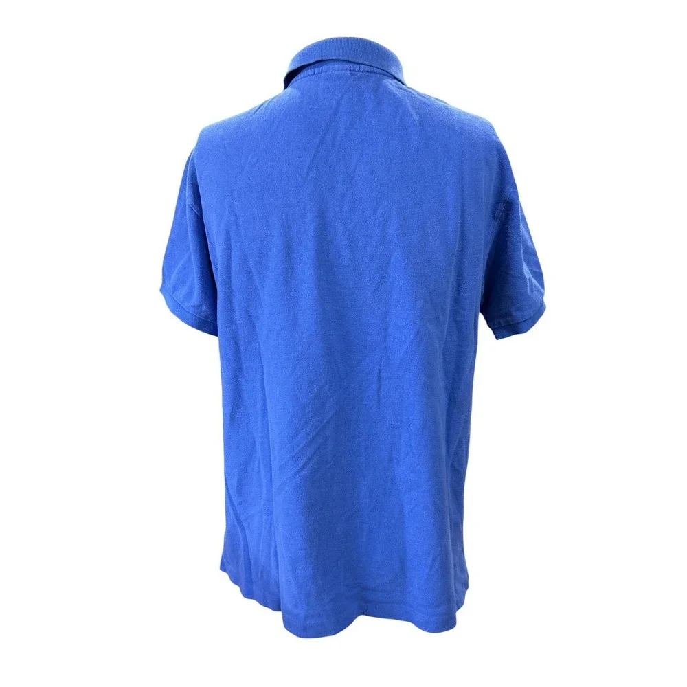 POLO by Ralph Lauren Mens Polo Shirt XL Blue Custom Fit Short Sleeve